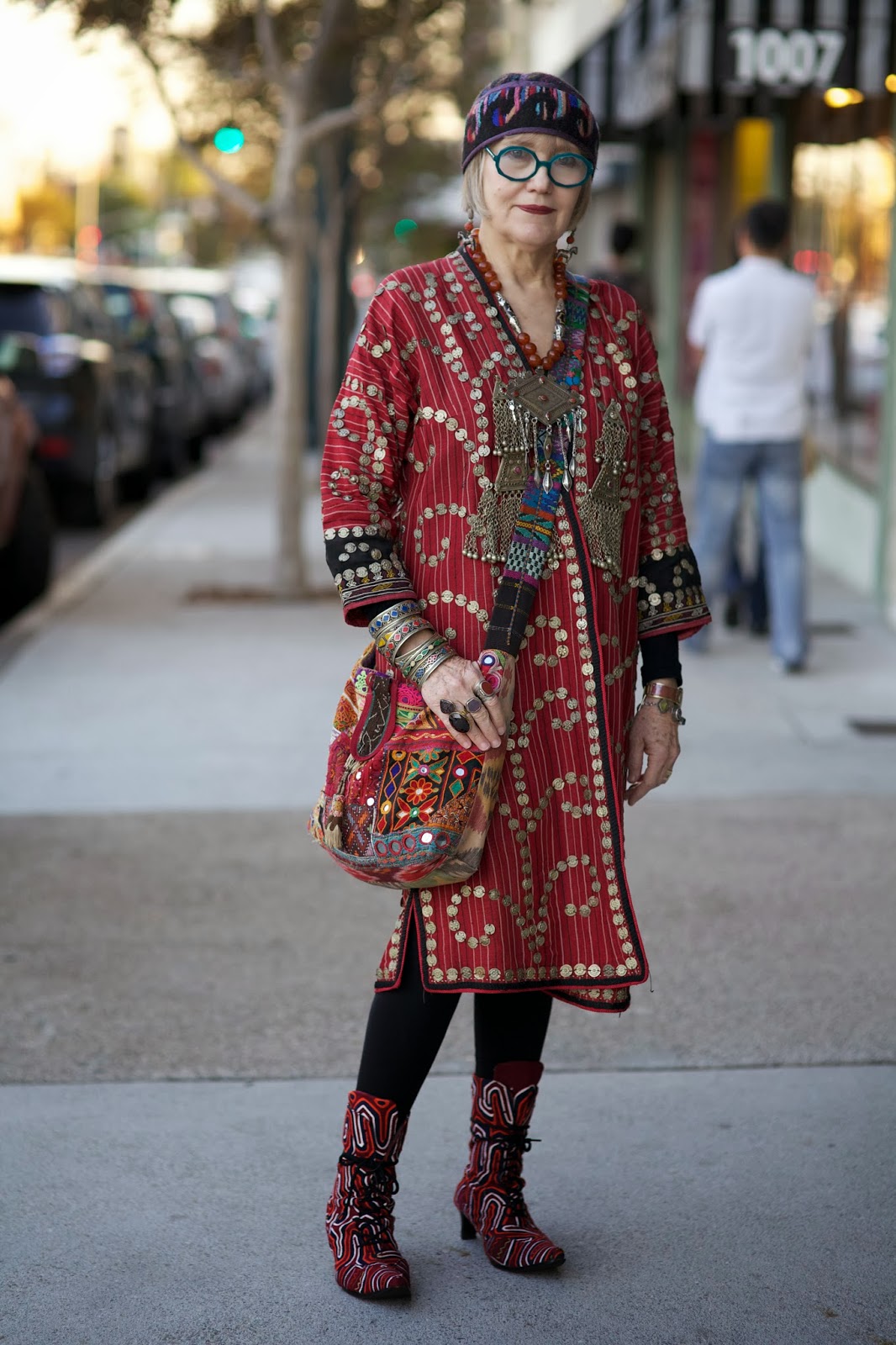 Suzi Click and The Power of Print Mixing - Advanced Style