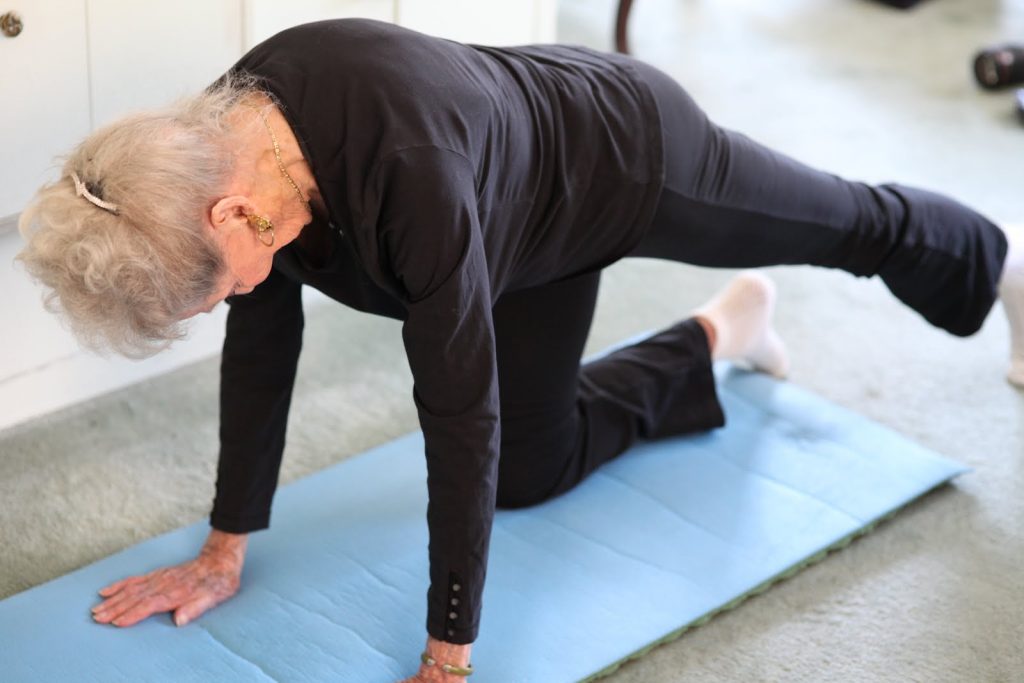 Watch: 100 Year Old Ruth Doing Pilates and Stretches - Advanced Style