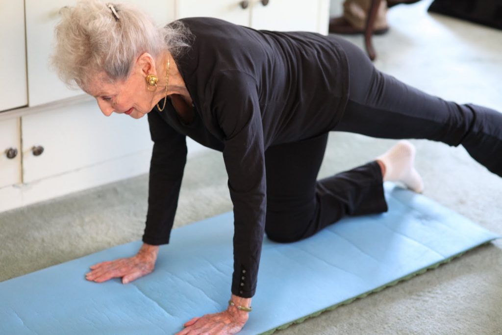 Watch: 100 Year Old Ruth Doing Pilates and Stretches - Advanced Style