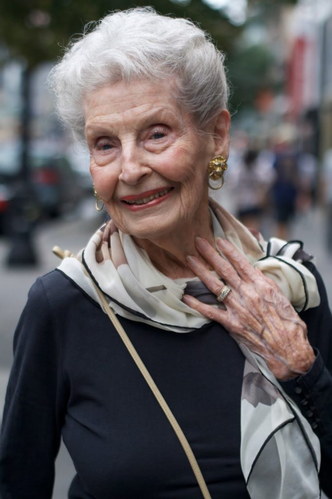 Advanced Style Profile of a 100 Year Old Lady - Advanced Style